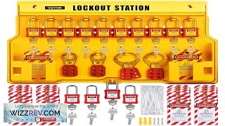 VEVOR 58 PCS Lockout Tagout Kits Electrical Safety Loto Kit Includes Padlocks Review