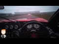 eye tracking driver training in ginetta g40 race car at rockingham