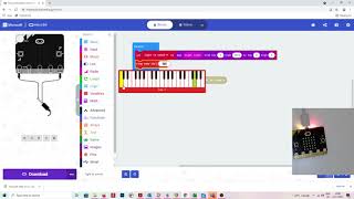 Microbit - Control pitch with the light sensor