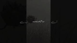 Use Ishq Tha Meri Zaat Se | Urdu Poetry | Poetry Status | Sad Urdu Poetry | Sad status