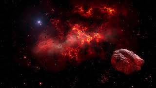 Red Nebula Ambient Space Music. Background sound for Dreaming, Relaxation, Meditation.