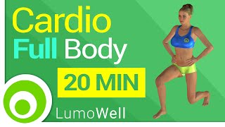Full body workout: 20 minute cardio to lose weight at home