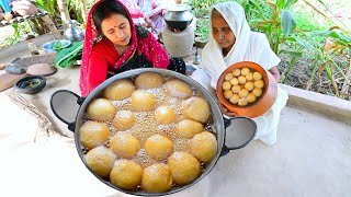 গাছের প্রথম খেজুরের রস দিয়ে বানালাম নলেন গুড়ের রসগোল্লা | Nolen Gurer Rasgulla Recipe by villfood