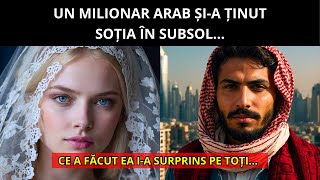 UN MILIONAR ARAB ȘI-A ȚINUT SOȚIA ÎN SUBSOL... CE A FĂCUT EA I-A SURPRINS PE TOȚI...