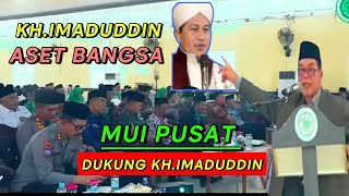 INI BARU MANTAAAAPZ... !!! MUI PUSAT MENDUKUNG KH. IMADUDDIN USTMAN ALBANTANI