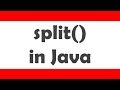 How to Split String in Java Explained with Coding Examples