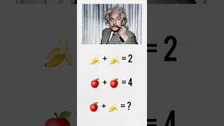 IQ 🧐 test only for genius #meme #einstein #mathproblems #1on_trending #shorts