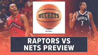 Toronto Raptors vs Brooklyn Nets Best Bets & Betting Preview | NBA Picks, Predictions & Odds