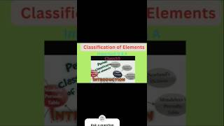 Classification of Elements | Important Questions And Answers| #sciencefeed