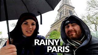 All the way up the EIFFEL TOWER | What to do in rainy Paris?