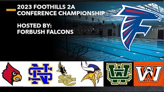 2023 Foothills 2A Swimming Conference Championship