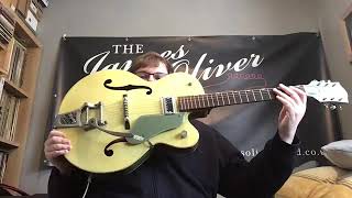 1962 Gretsch single anniversary guitar review and demo by James Oliver