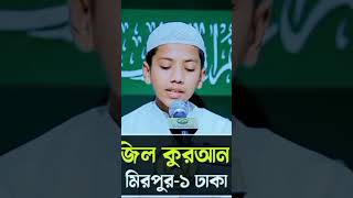 ১১১টি দেশের মধ্যে ৩য় হয়ে বাংলাদেশের বিজয় এনেছে কুরআনের পাখি  হাফেজ সালেহ আহমদ তাকরিম।