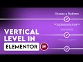 This Elementor Timeline Widget - Vertical Steps & Process Flow, No Code | 2026