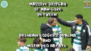 Massive Man-Love Display Between Brendan Rodgers, Luis Palma & Reo Hatate - Celtic 3 - Kilmarnock 1