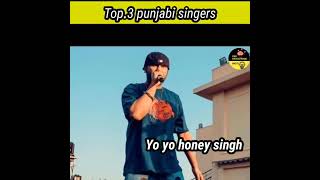 Top 5 Famous Punjabi Singers | Best Punjabi Singers | Honey Singh | #sidhumoosewala #shorts #1on