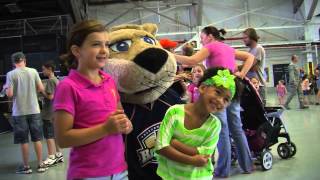 Barons Visit 507th Air Refueling Wing Family Fun Day at Tinker AFB