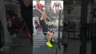 Close grip pull-downs for different muscle groups #shorts