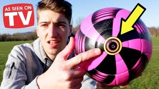 'Kick HERE for CRAZY Knuckleball' - Testing Strange Football Products