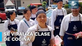 Chef reta a sus alumnos a crear platillos con ingredientes del Oxxo y se viraliza