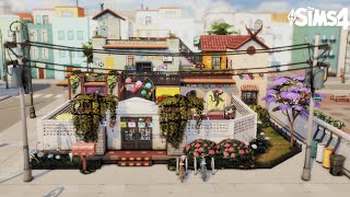 Ciudad Enamorada Apartments🏡 | Limited Packs Build | The Sims 4 | Stop Motion (No CC)