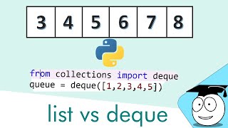 queue | list vs collection | simple PYTHON TUTORIALS | #Shorts