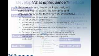 Authoring Work Instructions with Sequence Software