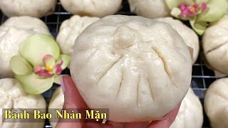 [Engsub] BÁNH BAO NHÂN MẶN, Làm Bánh Bột Này Trắng Mềm Xốp @ Steam Pork Buns #207