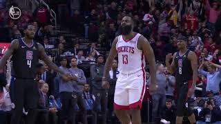 James Harden Hits Step-Back Dagger, Gets Crowd On Their Feet vs. Los Angeles Clippers