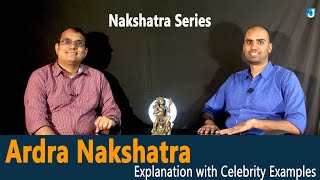 Ardra Nakshatra | Explanation with Celebrity Examples | Nakshatra Series Tiruvadira www.jothishi.com