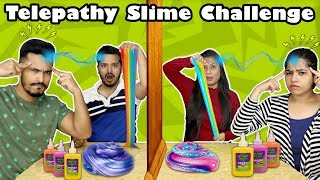 Twin Telepathy SLIME Challenge | Hungry Birds Slime Challenge