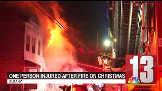 Families displaced after Albany fire on Christmas