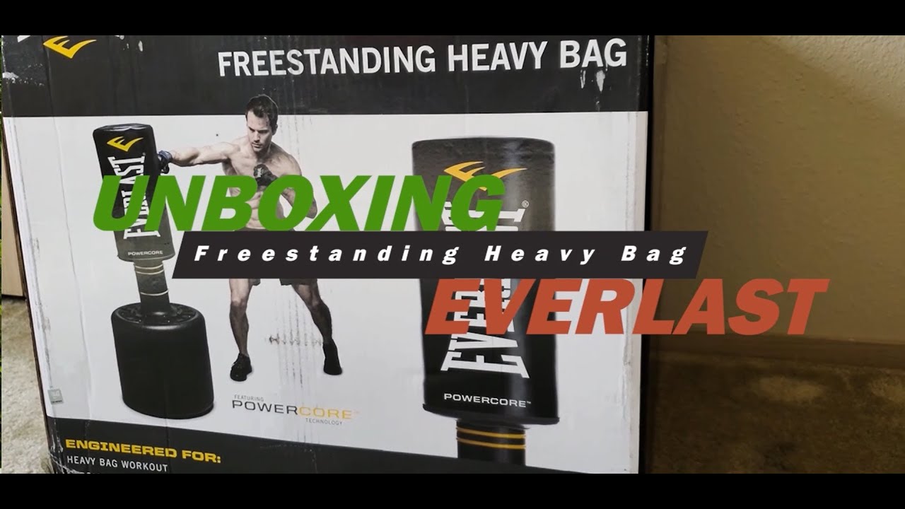 Unboxing EVERLAST Powercore Standing Bag For Punching And Kicking ...