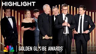 The Banshees of Inisherin Wins Best Musical/Comedy Motion Picture | 2023 Golden Globe Awards on NBC