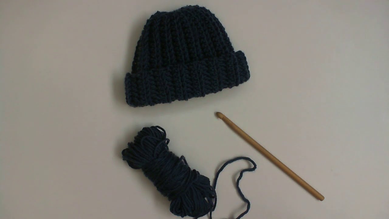 Beginner Crochet Beanie Youtube