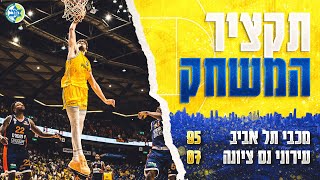 Highlights: Maccabi Playtika Tel Aviv vs Ness Ziona 95:87 | תקציר הניצחון של מכבי על נס ציונה