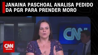 Janaina Paschoal analisa pedido da PGR para condenar Sergio Moro à prisão | CNN ARENA