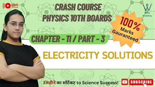 Electricity Part-3 | Class-10 | Crashcourse