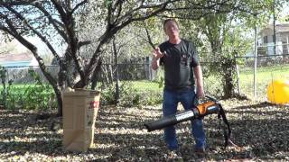 Leaf Blower - How to Use a Leaf Blower