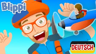 Blippi Deutsch - Blippi erkundet einen Privatjet | Abenteuer und Videos für Kinder