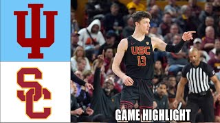 USC Trojans vs Indiana Hoosiers Men's College Basketball Full Game Final Jan 8,2025