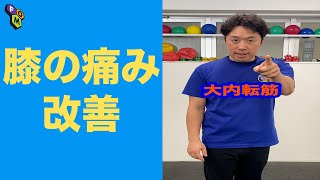 【超硬い人向け!!】内腿をストレッチして膝の痛みを改善する方法 #Shorts