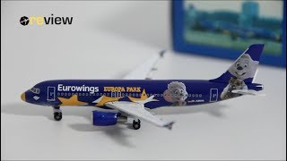 Review #231 Eurowings Airbus A320-200 | Europa Park livery