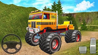Offroad Monster Truck Driving Simulator - 4x4 Hill Climb Driver - Android Gameplay