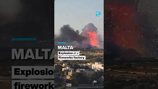 Malta: Explosion at a fireworks factory • FRANCE 24 English