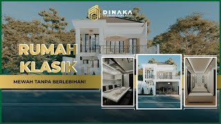 HOUSE TOUR HUNIAN KLASIK 3 KAMAR | INSPIRASI RUMAH KLASIK 2 LANTAI