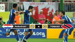 Paraguay 🇵🇾 × 🇹🇹  trinidad tobago | 2 × 0 | HIGHLIGHTS | All Goals | World Cup 2006