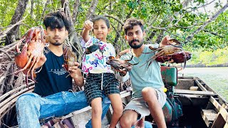 পরিবার নিয়ে ঘুরতে গিয়ে অনেক কাঁকড়া ধরলাম😉 Crab Catching ​⁠@ANDAMAN_HUNTERS