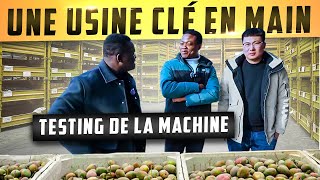 La révolution industrielle à L' AES : Voici le Testing de L’USINE