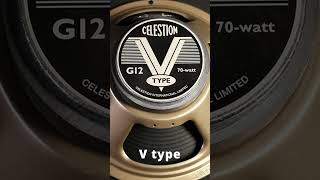 Celestion V type vs four speakers, H anniversary, M heritage, T75 and neo creamback